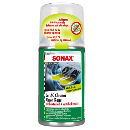 SONAX AC CLEANER ANTIBAKTERIELL GREEN LEMON 150