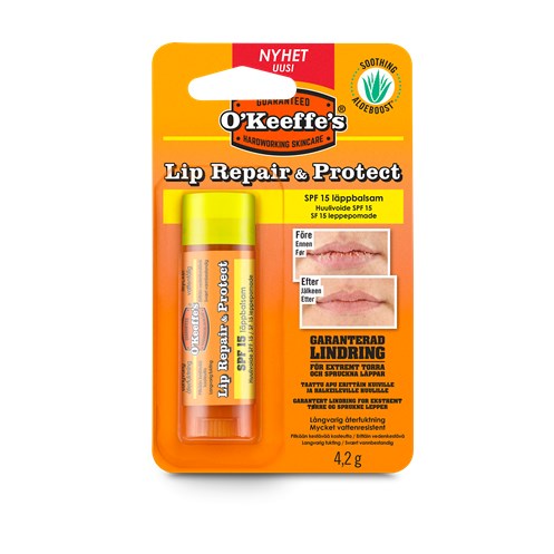 O KEEFFES LIP REPAIR & PROTECT -SPF 4,2g